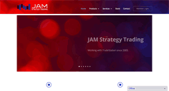 Desktop Screenshot of jamstrategytrading.com